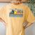 Awesome Since 1974 47Th Birthday 47 Years Old Vintage Retro Women's Oversized Comfort T-Shirt Back Print Mustard