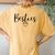 Besties Mom And Me Matching Mother's Day Women's Oversized Comfort T-Shirt Back Print Mustard
