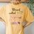 Blessed To Be Called Mom Grandma And Great Grandma Women's Oversized Comfort T-Shirt Back Print Mustard