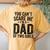 You Can't Scare Me I'm A Dad Of Two Girls Father's Day Women's Oversized Comfort T-Shirt Back Print Mustard