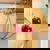 Cherry Red Aesthetic Cherries Trendy Summer Women Women's Oversized Comfort T-Shirt Back Print Mustard