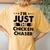 Chicken Chaser Profession I'm Just The Chicken Chaser Women's Oversized Comfort T-Shirt Back Print Mustard