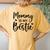 Cool Bestie Mom Life Matching Mommy Is My Bestie Women's Oversized Comfort T-Shirt Back Print Mustard