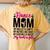 Dance Mom Dancing Mom Of A Dancer Mama Dance Mother Women's Oversized Comfort T-Shirt Back Print Mustard
