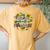 My Favorite People Call Me Mawmaw Mother's Day Women's Oversized Comfort T-Shirt Back Print Mustard
