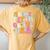 In My Fifth Grade Era 5Th Grade Era Teacher Back To School Women's Oversized Comfort T-Shirt Back Print Mustard