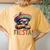 Let's Fiesta Sloth Cinco De Mayo Fiesta Mexican Women's Oversized Comfort T-Shirt Back Print Mustard