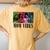 Mom Nineties Mom Vibes For Wife Women's Oversized Comfort T-Shirt Back Print Mustard
