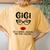 Gigi Like A Normal Grandma Only More Awesome Gigi Women's Oversized Comfort T-Shirt Back Print Mustard