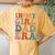 In My Girl Dad Era Girl Dads Club New Dad Women's Oversized Comfort T-Shirt Back Print Mustard