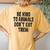 Be Kind To Animals Don't Eat Them Vegan Vegetarian Women's Oversized Comfort T-Shirt Back Print Mustard