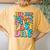 Last Day Of School Hello Summer Teacher For Kid Women's Oversized Comfort T-Shirt Back Print Mustard