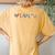 Lgbt Rainbow Chicken Pride Animal Lover Equality Lgbt Women's Oversized Comfort T-Shirt Back Print Mustard