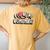 I Love My Wombmate I Love My Twin Brothers Sisters Women's Oversized Comfort T-Shirt Back Print Mustard