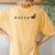 Mama Duck 5 Ducklings Animal Family G Women's Oversized Comfort T-Shirt Back Print Mustard