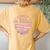 MsRachel Preschool Mom Love Ms Rachel And My Momma Im Sorry Women's Oversized Comfort T-Shirt Back Print Mustard