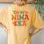 In My Nina Era Mother's Day Women's Oversized Comfort T-Shirt Back Print Mustard