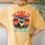 Sea Otter T Be Kind To Otters Lover Kid Girl Women's Oversized Comfort T-Shirt Back Print Mustard