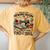 And Into The Sewing Room For Girls Quilter Lover Women's Oversized Comfort T-Shirt Back Print Mustard