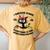 I Survived School Preschool Teacher Everything Is Fine Cat Women's Oversized Comfort T-Shirt Back Print Mustard