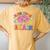 Teacher Life Kiss Your Brain Sped Teacher Students Women's Oversized Comfort T-Shirt Back Print Mustard
