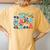 Toy Story Mama Boy Mom Mother's Day For Womens Women's Oversized Comfort T-Shirt Back Print Mustard