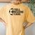 I Yell Because I Care Soccer Player Mom Dad Women's Oversized Comfort T-Shirt Back Print Mustard