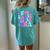 In My Dance Sister Era Women's Oversized Comfort T-Shirt Back Print Chalky Mint