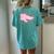 Falling For You Valentines Day Er Nurse Ortho Cna Icu Women's Oversized Comfort T-Shirt Back Print Chalky Mint