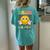 Groovy Last Day Of School Summer Smile Bruh We Out Teachers Women's Oversized Comfort T-Shirt Back Print Chalky Mint