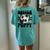 Groovy Soccer Poppy Ball Poppy Pride Women's Oversized Comfort T-Shirt Back Print Chalky Mint
