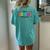 Last Day Of School Year 2024 Autograph 3Rd Grade Graduation Women's Oversized Comfort T-Shirt Back Print Chalky Mint