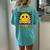 Mental Health Matters Retro Groovy Mental Health Awareness Women's Oversized Comfort T-Shirt Back Print Chalky Mint