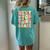 Next Stop Third Grade Cute Groovy Last Day Of 2Nd Grade Women's Oversized Comfort T-Shirt Back Print Chalky Mint
