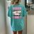 Oyster Girl Quote Shell Oysters Women's Oversized Comfort T-Shirt Back Print Chalky Mint