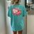 Special Delivery Labor And Delivery Nurse Valentine's Day Women's Oversized Comfort T-Shirt Back Print Chalky Mint