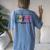 Psych Nurse Nurse's Day Nurse Week 2024 For Women Women's Oversized Comfort T-Shirt Back Print Moss