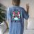 Sleeping Bat Pajamas Sleepyhead Women's Oversized Comfort T-Shirt Back Print Moss