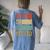 Youth Vintage Present Boys Girls Retro Yeet Or Be Yeeted Child Women's Oversized Comfort T-Shirt Back Print Moss