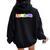 2Qt2bstr8 Lgbtq Rainbow Pride Graffiti Women Oversized Hoodie Back Print Black