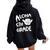 Aloha 5Th Grade Back To School Hawaii Shaka Cool Hawaiian Women Oversized Hoodie Back Print Black