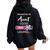 Aunt Again 2023 Loading New Auntie To Be Promoted To Aunt Women Oversized Hoodie Back Print Black