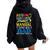 Autism Dad Doesn't Come With A Manual Autism Awareness Women Oversized Hoodie Back Print Black
