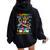 Autism Mom Doesn't Come With A Manual Autism Awareness Women Women Oversized Hoodie Back Print Black