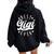 Best Gigi Ever Modern Calligraphy Font Mother's Day Gigi Women Oversized Hoodie Back Print Black