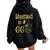 Blessed To Be Gg Gigi Bee Flowers Great Grandmother Women Oversized Hoodie Back Print Black