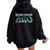 Boss Mare Don't Care Cowgirl Horse Lover Rodeo Women Oversized Hoodie Back Print Black