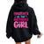 Brother Of The Birthday Girl Family Matching Women Oversized Hoodie Back Print Black