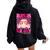 Bruh We Out Teacher Floral Hippie Smile Face Happy Last Day Women Oversized Hoodie Back Print Black