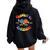 Choose To Include Autism Awareness Be Kind To All Kinds Women Oversized Hoodie Back Print Black